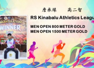恭喜本校健儿在 RS Kinabalu Athletics League 获佳绩