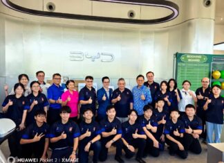 亚庇建国中学 EV 团队参访 比亚迪(BYD)公司