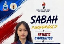 恭喜 本校高二刚(S2 Gang)学生 張家祯(Cheung Jia Zhen),代表沙巴州参加 SUKMA XXII, Selangor 2026!