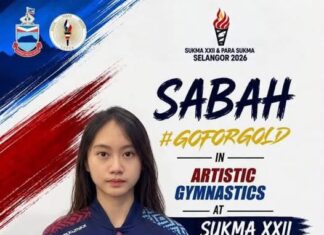 恭喜 本校高二刚(S2 Gang)学生 張家祯(Cheung Jia Zhen),代表沙巴州参加 SUKMA XXII, Selangor 2026!